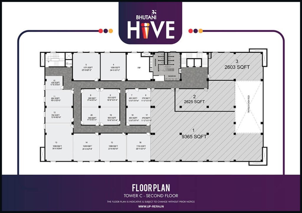 Bhutani Hive Floor Plan